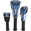 Team Effort Tennessee Titans Driver Fairway Hybrid Set of Three Headcovers view 1