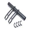 KCNC Lightweight Aluminum CNC Cycle Computer Mount Extension Bull Mount Width 7.5 in (190 mm) Compatible Handle Diameter 1.2/1 in (31.8/25.4 mm) view 4