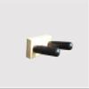 KR Ideas Standard Vertical Samurai Sword Wall Mount (Made in The USA) (Poplar) view 1