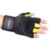 HMS Unisex's 17-63-203 5907695523119 Men's Fitness Gloves, Yellow, One Size view 3