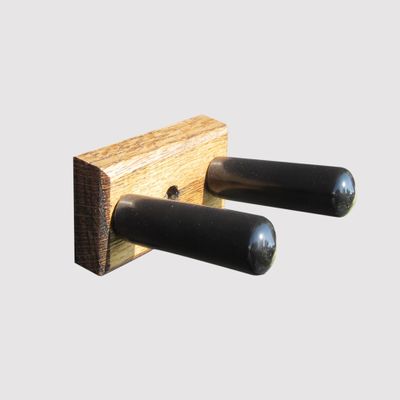 KR Ideas Standard Vertical Samurai Sword Wall Mount (Made in The USA) (Aged)