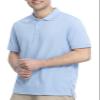 Classroom School Uniforms boys Real School Unisex Short Slv Pique Polo Shirt, Light Blue, X-Large US view 4