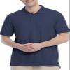 Classroom School Uniforms boys Real School Unisex Short Slv Pique Polo Shirt, Navy Blue, Small US view 1