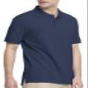 Classroom School Uniforms boys Real School Unisex Short Slv Pique Polo Shirt, Navy Blue, Small US view 3