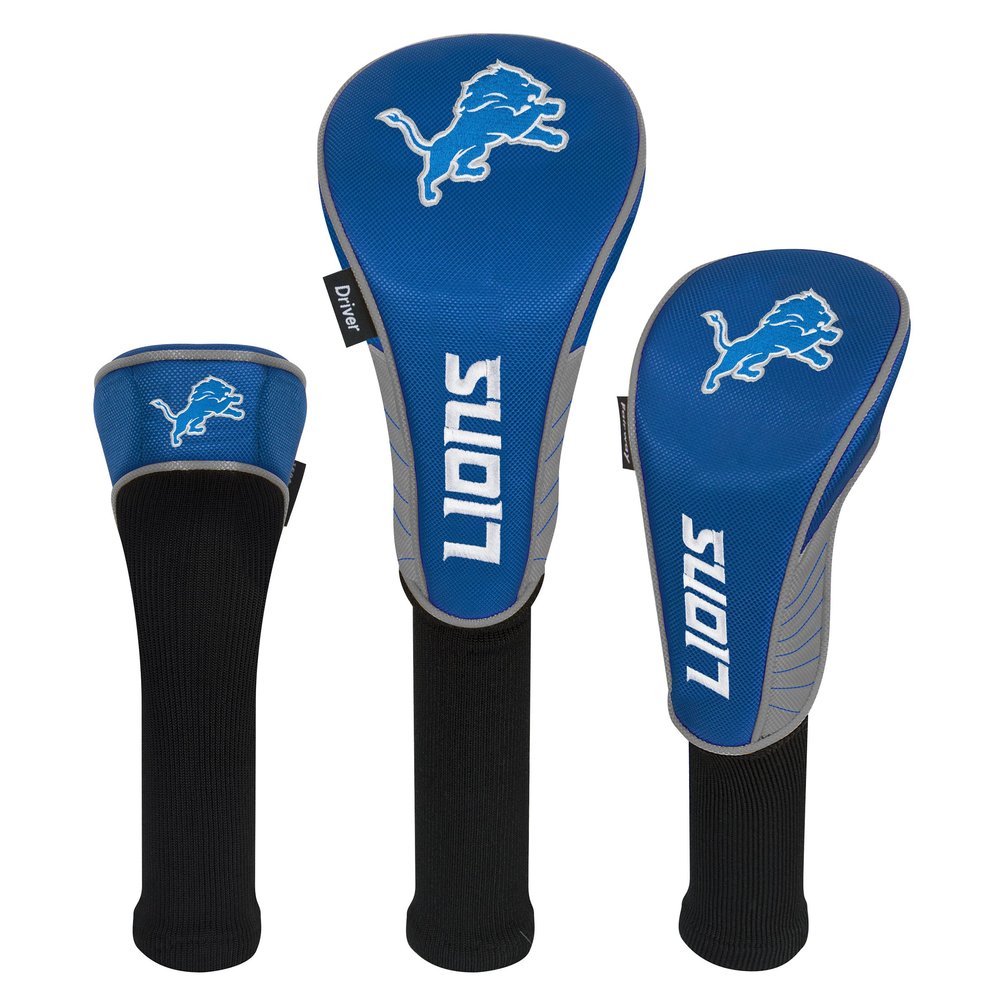 Team Effort Set of Three Headcovers NFL Detroit Lions