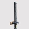 KR Ideas Standard Vertical Samurai Sword Wall Mount (Made in The USA) (Oak) view 2
