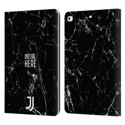 Head Case Designs Officially Licensed Custom Customized Personalized Juventus Football Club Marble Graphics Leather Wallet Case Compatible with Apple iPad 9.7 2017 / iPad 9.7 2018