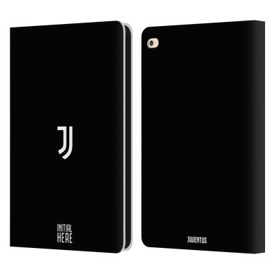Head Case Designs Officially Licensed Custom Customized Personalized Juventus Football Club Plain Crest Graphics Leather Wallet Case Compatible with Apple iPad Air 2 (2014)