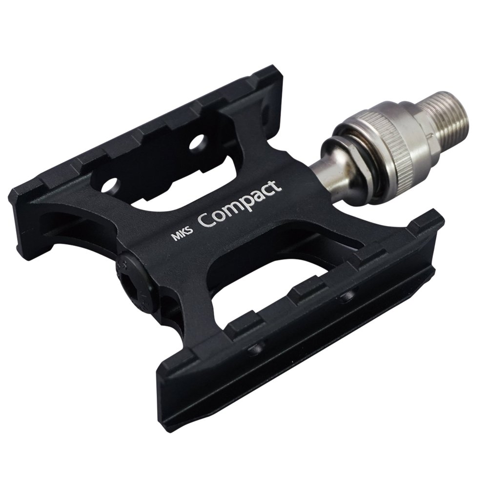 (MKS) Bicycle Pedal Compact Ezy (Compact Easy) Black