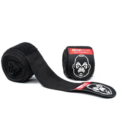 Beast Gear Boxing Hand Wraps 177 inches, Elastic Boxing Hand Wraps for Muay Thai MMA Boxing Martial Arts
