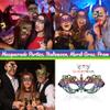 Rainbow Masquerade Mask For Women - Lace Masquerade Masks for Masquerade Party, Proms, Photo Shoot, Venetian Party, Mardi Gras, Halloween & Cosplay - Rainbow Color - Made in the USA view 4