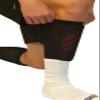 CrossBones Sports Bulk Shin Guard Sleeve Pack for Soccer Teams: Includes 50 Pairs (Black) view 3
