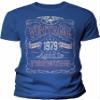 47th Birthday Gift Shirt for Men - Vintage 1979 Aged to Perfection - Royal-003-4X view 1