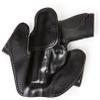 Concealed Carry Leather Gun Holster for Charles DALY 1911 3.5" LH Left Hand Black Concealed Carry Xtreme Duty view 2