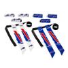 NFL Buffalo Bills Unisex Franklin Sports NFL Buffalo Bills Youth Flag Football Setfranklin Sports NFL Buffalo Bills Youth Flag Football Set, White, One Size view 1