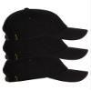 Diversity & Inclusion D&I Plain Dad Hat 100% Cotton Unstructured Hat Unisex Strap Cap - Black Black Black view 1