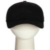 Diversity & Inclusion D&I Plain Dad Hat 100% Cotton Unstructured Hat Unisex Strap Cap - Black Black Black view 3