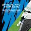 NFL Carolina Panthers Unisex Franklin Sports NFL Carolina Panthers Youth Flag Football Setfranklin Sports NFL Carolina Panthers Youth Flag Football Set, White, One Size view 4