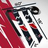 NFL Houston Texans Unisex Franklin Sports NFL Houston Texans Youth Flag Football Setfranklin Sports NFL Houston Texans Youth Flag Football Set, White, One Size view 2