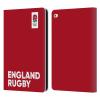 Head Case Designs Officially Licensed England Rugby Union Logo First XV Leather Wallet Case Compatible with Apple iPad Air 2 (2014) view 1