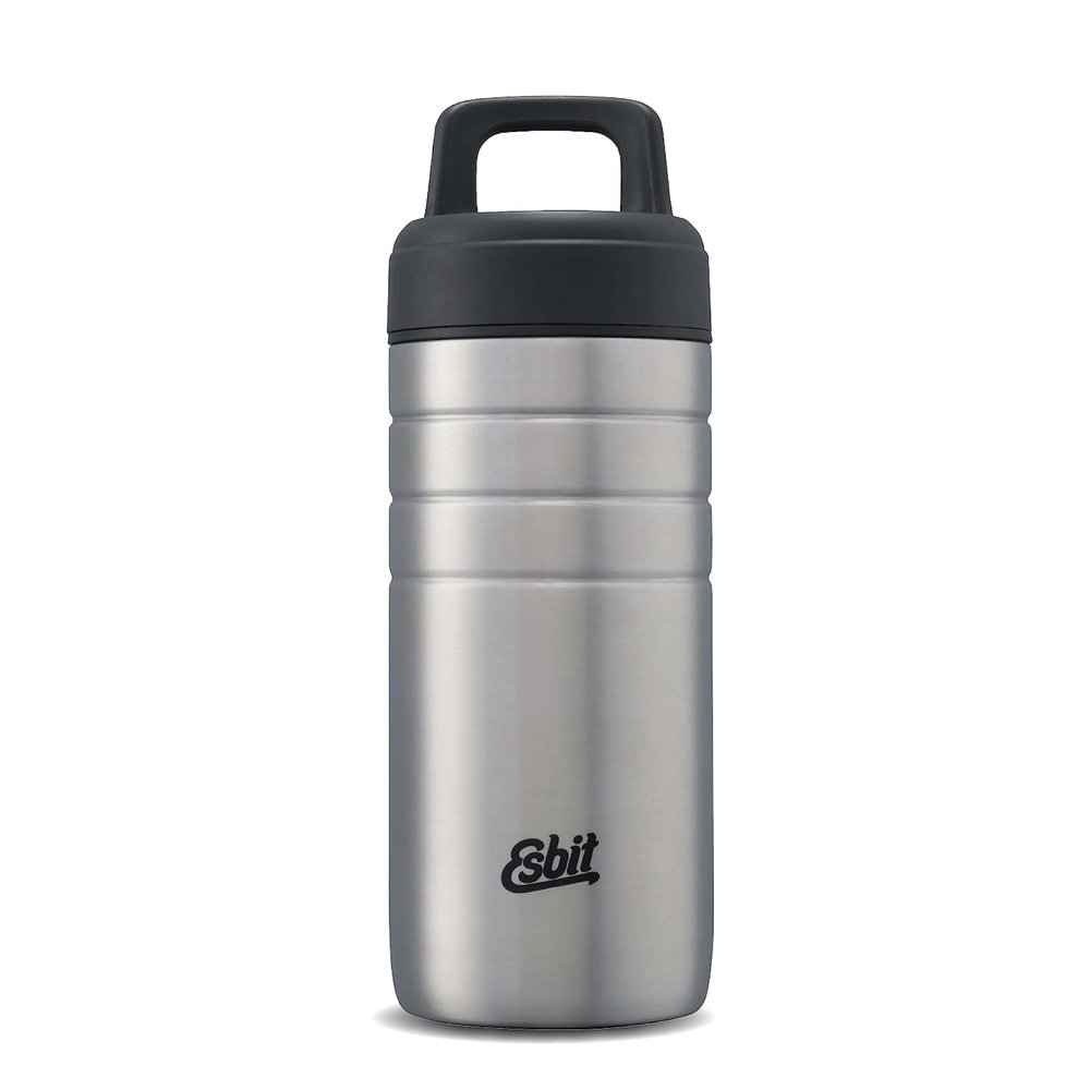 Esbit Thermo Flask Majoris | Stainless Steel | BPA-free | Black, Silver | 1L & more | Large Opening | Water, Sport, Yoga
