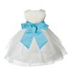 ekidsbridal Ivory Shimmering Organza Flower Girl Dresses Pageant Dress 4613S 6 view 2