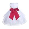 ekidsbridal White Shimmering Organza Flower Girl Dresses Pageant Dress 4613S 4 view 2