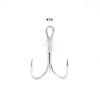 20pcs Fish WOW! Fishing 3X Strong Treble Hooks Nickel - Size 7/0 view 4