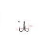 20pcs Fish WOW! Fishing 3X Strong Treble Hooks Black Nickel - Size #6 view 3