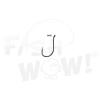 50pcs Fish WOW! Fishing Octopus Hooks Black Nickel - Size 4/0 view 2