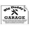 Big Daddy's Garage Thrifty Car Repair Parking Label Decal Sticker Sticks to Any Surface view 1