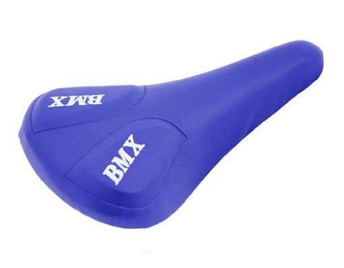 Alta Vinyl Diamond Pattern Vinyl BMX Bike Saddle, Multiple Colors (Blue)