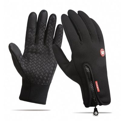CYG&CL Outdoor Winter Touchscreen Warm Gloves, Water Resistant Windproof Anti-Slip Sports Gloves for Cycling Driving Running Hiking Climbing Skiing Sports, Adjustable Size for MenWomen