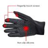 CYG&CL Outdoor Winter Touchscreen Warm Gloves, Water Resistant Windproof Anti-Slip Sports Gloves for Cycling Driving Running Hiking Climbing Skiing Sports, Adjustable Size for MenWomen view 3
