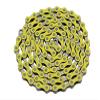 Alta YBN Bicycle Chain Twotone, (Single-Speed, 1/2 x 1/8-Inch, 112L) Multiple Colors (Yellow/Chrome) view 1