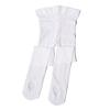 7D04 White Convertible Dance Tights - Large Child view 1