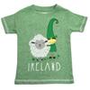 Kids Ireland Sheep and Leprechaun Green T-Shirt view 1