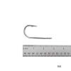 50pcs Fish WOW! Sport Fishing 6X Strong Siwash Nickel Hooks Open Eye - Size 9/0 view 2