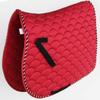 Professional Equine Horse English Quilted Contoured All-Purpose Trail Saddle Pad Maroon 7296BG view 2