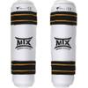 Mooto MTX Taekwondo Shin Protector WTF Approved TKD Guard Black & White XS to XL  (L) view 1