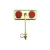 Alta Rectangle Bike Mirror Gold, Multiple Colors. (Red) view 1
