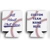 VictoryStore Can and Beverage Coolers - Custom Baseball Team Can Cooler, All About The Base", Set of 12 view 2