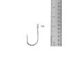 50pcs Fish WOW! Fishing 6X Strong Siwash Nickel Hooks Open Eye - Size 7/0 view 1