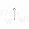 50pcs Fish WOW! Fishing 6X Strong Siwash Nickel Hooks Open Eye - Size 7/0 view 4