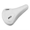 Alta Vinyl Diamond Pattern Vinyl BMX Bike Saddle, Multiple Colors (White) view 1