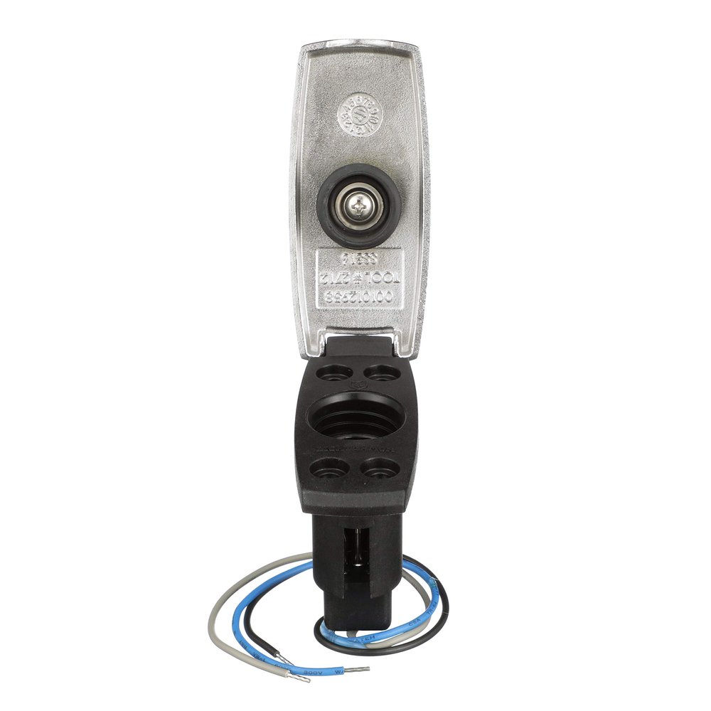 Attwood 910V3SS-7 LightArmor 910V Series 3-Pin Rectangular Light Base - 316 Stainless Steel
