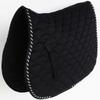 Professional Equine Horse English Quilted Contoured All-Purpose Trail Saddle Pad Black 7296BK view 1