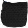Professional Equine Horse English Quilted Contoured All-Purpose Trail Saddle Pad Black 7296BK view 2