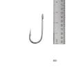 20pcs Fish WOW! Fishing 6X Strong Siwash Nickel Hooks Open Eye - Size 9/0 view 2