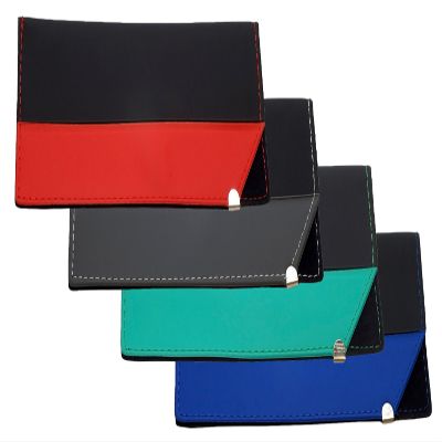 Calabria Eye Glasses Case Soft PU Faux Leather Felt Red Blue Green Grey Eyeglass Pouch Slip-In Eyewear Sunglass Bag (4, Grey, Red, Blue, Green)